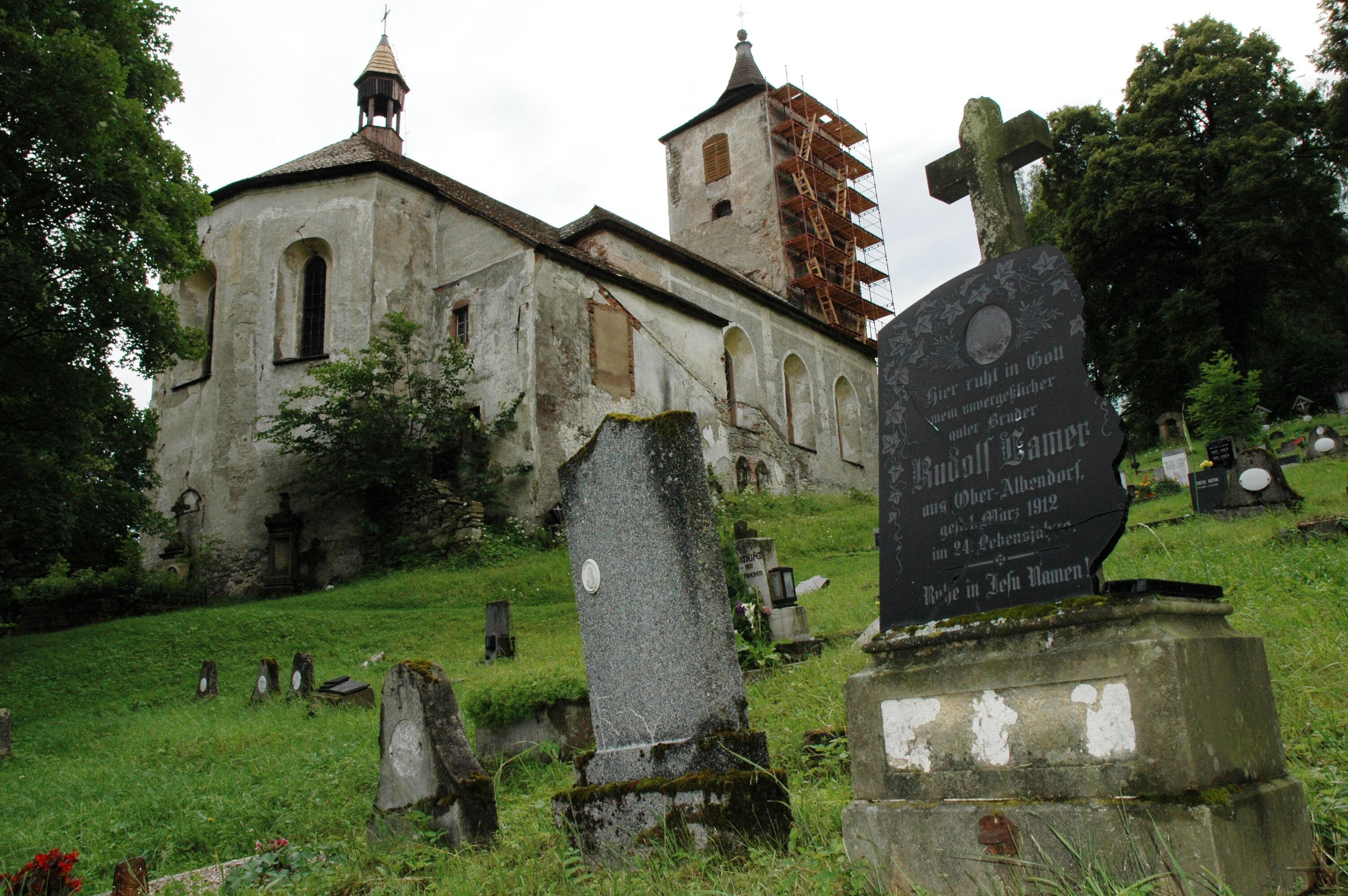 kostel před rekonstrukcí